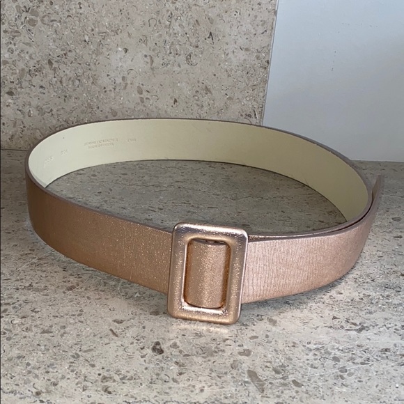 J. Crew Accessories - J. Crew rose gold belt